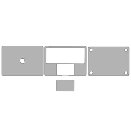 MacGuard for MacBook Air15インチ M4/M3/M2用ボディフィルム グレー [MBA15M2-MACG-GR]