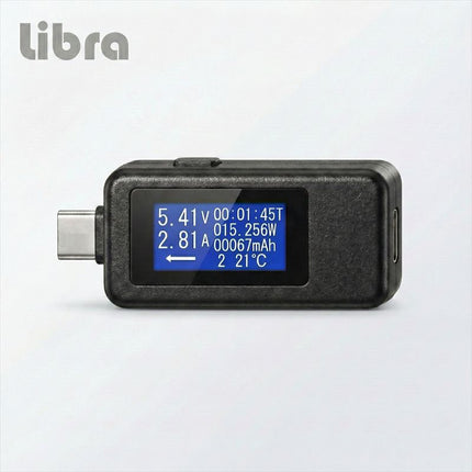 Libra TYPE-C電流電圧チェッカー 30V/5.1A対応 [LBR-PDCK]