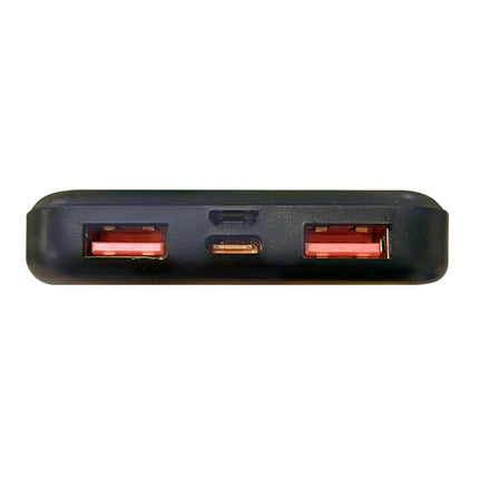 LAZOS PD対応 10000mAh モバイルバッテリー ブラック [L-10M-B2]