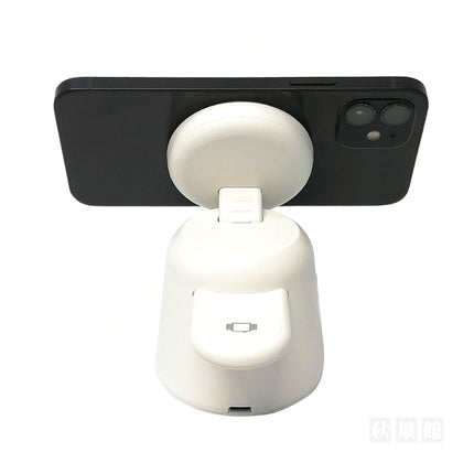 ワイヤレス充電器 マグネット式 スマホ＆ウォッチ ホワイト [L-SWYMGWS-WH]