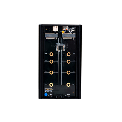 M.2 NVMe 2Bay BOX バスパワーUSB20G [CM2NV2U20G]