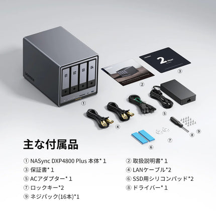 UGREEN NASync DXP4800 Plus [DXP4800Plus]