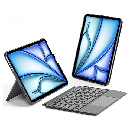 iPad11インチ/10.9インチ(Pro/Air/無印)対応 軽量トラックパッド付き日本語キーボードケース グレー [iPad11/109-TPKBCASE2-GR]