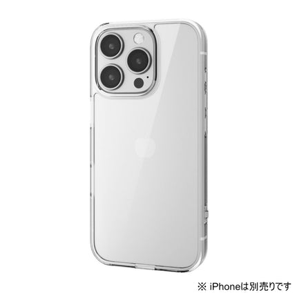 【処分特価セール】iPhone 16 Pro ハイブリッドケース ガラス スタンダード [PMCA24CHVCG1CR]