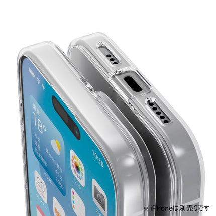 【処分特価セール】iPhone 16 Pro ハイブリッドケース [PMCA24CHVCKCR]
