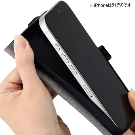 【処分特価セール】iPhone 16 Pro ソフトレザーケース 薄型 磁石付 [PM-A24CPLFUCB]