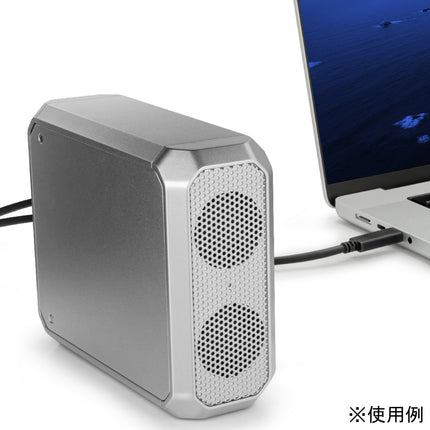 USB 4 you Silver Base 4Bay [CFUMX4U40G]
