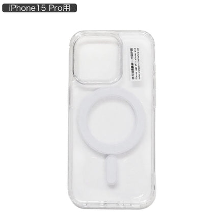 MagSafe Case iPhone15 Pro Clear Ch [IP15PR-USCMAG-CL]