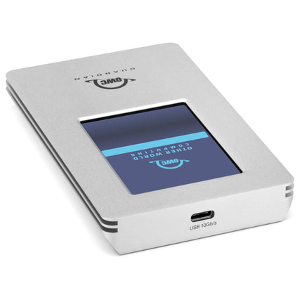 OWC Guardian 2TB ハードウェア暗号化 バスパワーポータブルSSD [OWCGRDN02]