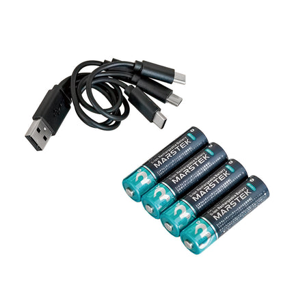 MARSTEK リチウムイオン充電池 単3形４本セット [SD 5070C(4P)]