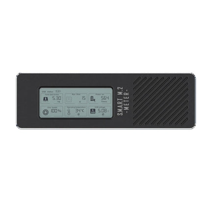 S.M.A.R.T M.2 -METER- M.2 NVMe外付けケース [SD-CM2DP-B]