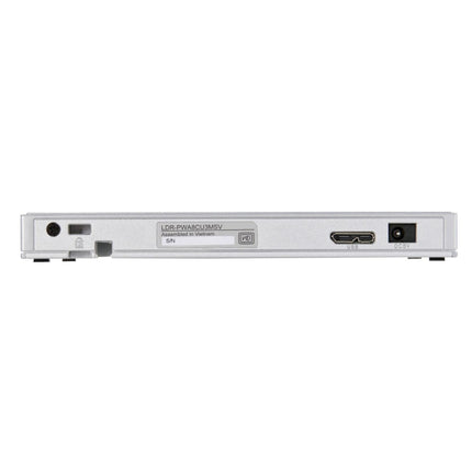USB Type-C対応ポータブルDVDドライブ for Mac（シルバー） [LDR-PWA8CU3MSV]