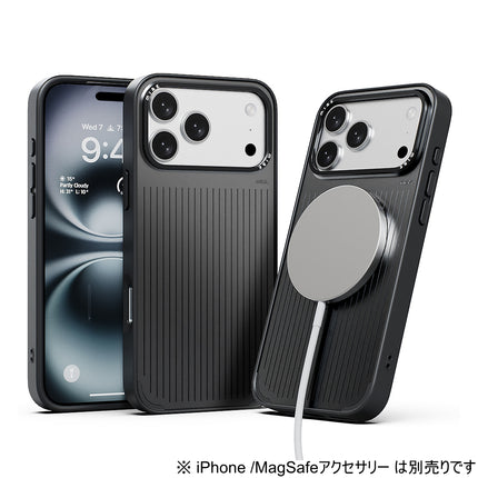 【今月のお買い得品セール】miak iPhone 17 Pro Max用 MOOD MagSafe対応ケース ブラック [MA28069i17PM]