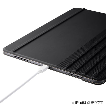 13インチiPad Pro(M5/M4) フラップケース ソフトレザー ドローイング スリープ対応 [TB-A24PLWVDBK]