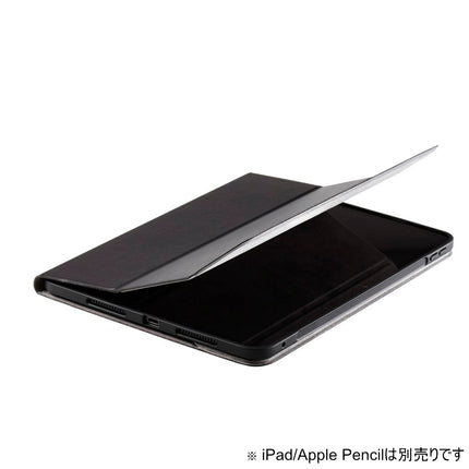11インチiPad Pro(M5/M4) フラップケース 360度回転 Pencil収納 スリープ [TB-A24PMSA360BK]
