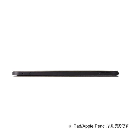 11インチiPad Pro(M5/M4) フラップケース 360度回転 Pencil収納 スリープ [TB-A24PMSA360BK]