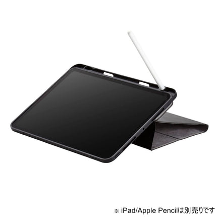 11インチiPad Pro(M5/M4) フラップケース 360度回転 Pencil収納 スリープ [TB-A24PMSA360BK]