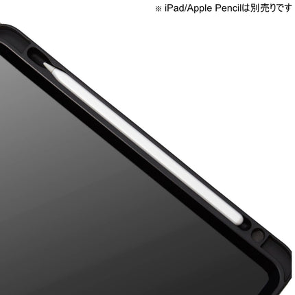 11インチiPad Pro(M5/M4) フラップケース 360度回転 Pencil収納 スリープ [TB-A24PMSA360BK]