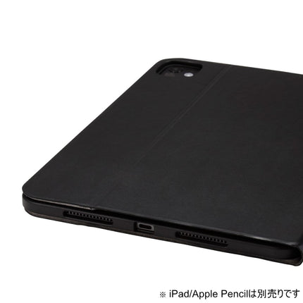 11インチiPad Pro(M5/M4) フラップケース 360度回転 Pencil収納 スリープ [TB-A24PMSA360BK]