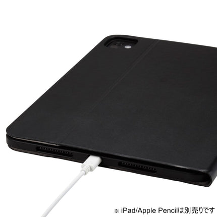 11インチiPad Pro(M5/M4) フラップケース 360度回転 Pencil収納 スリープ [TB-A24PMSA360BK]
