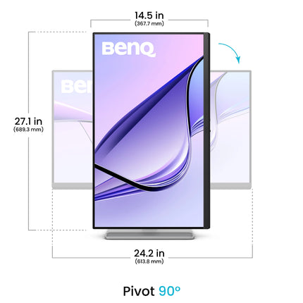 BenQ 27インチ Mac向け4K HDRモニター グレアパネル [MA270UP]