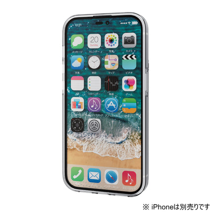 iPhone 14 Pro ハイブリッドケース [PM-A22CHVCKCR]