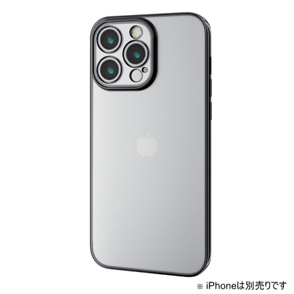 iPhone 15 Pro Max ソフトケース 極限 メタリック [PM-A23DUCTMKBK]