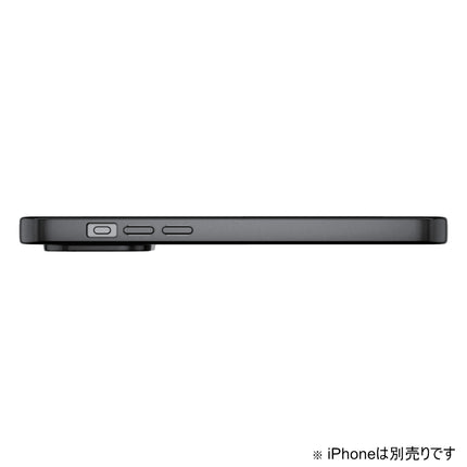 iPhone 15 Pro Max ソフトケース 極限 メタリック [PM-A23DUCTMKBK]