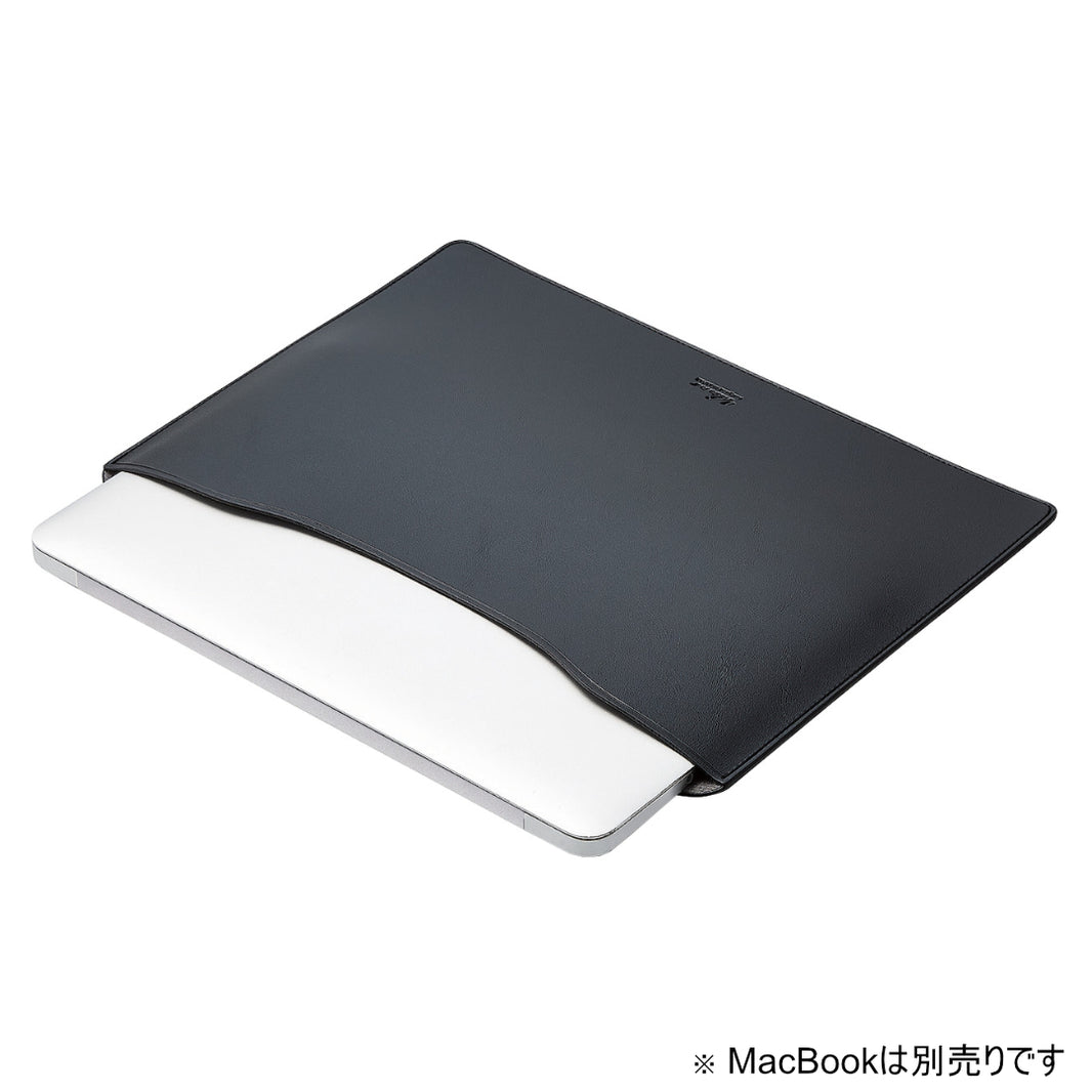 ELECOM MacBookPro/Air13インチ用レザースリーブケース