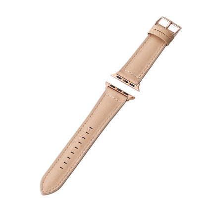 Apple Watch 41mm/40mm/38mm⽤ハイブリッドレザーバンド ベージュ [AW-41BDLHVBE]