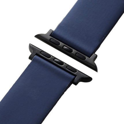 Apple Watch 49/46/45/44/42mm⽤ソフトレザーバンド ネイビー [AW-45BDLNV]