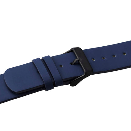 Apple Watch 49/46/45/44/42mm⽤ソフトレザーバンド ネイビー [AW-45BDLNV]