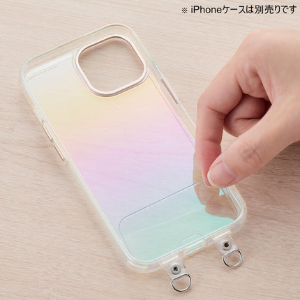 ショルダーストラップ レザー丸紐6mmグリーン [P-STSDH2LR06GN]