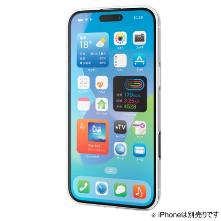 iPhone 16 Plus ソフトケース 極限 [PM-A24BUCTKCR]