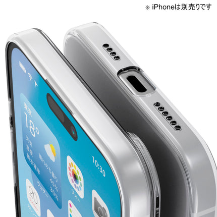 iPhone 16 Plus ソフトケース 極限 [PM-A24BUCTKCR]