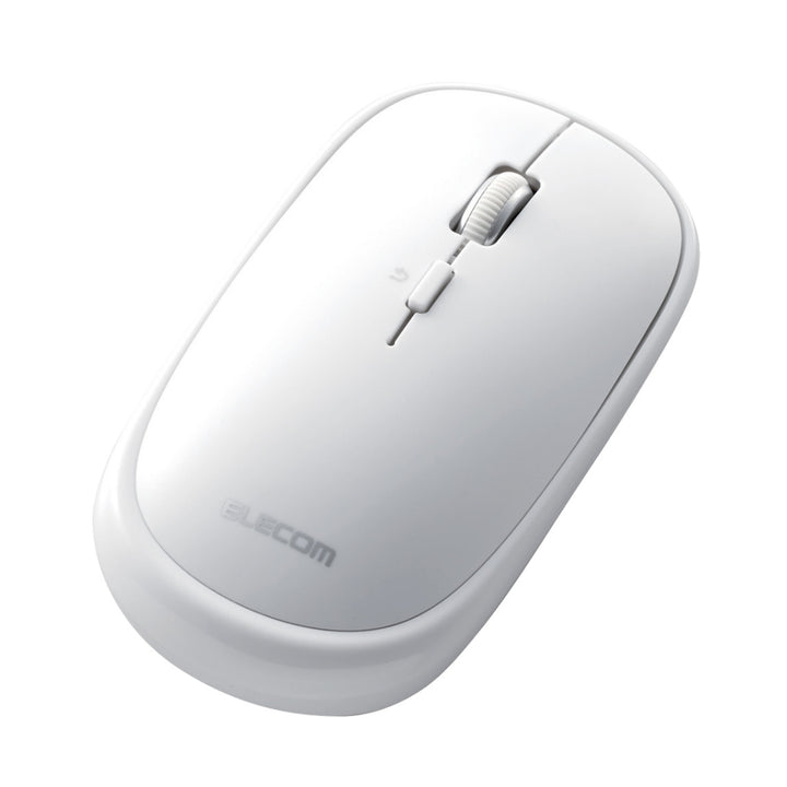ELECOM 充電式 Bluetooth4.2薄型マウス Slint 4ボタン ホワイト M-TM15BBWH