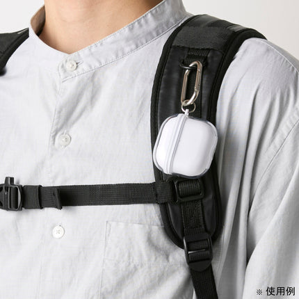 AirPods (第4世代)用 MUBRAIN ソフトケース エアバッグ ホワイト [AVA-AP06AIR2WH]