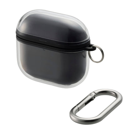 AirPods (第4世代)用 MUBRAIN ソフトケース エアバッグ ブラック [AVA-AP06AIR2BK]