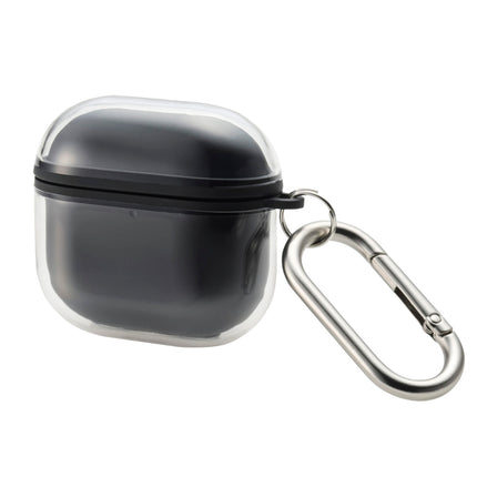 AirPods (第4世代)用 MUBRAIN ソフトケース エアバッグ ブラック [AVA-AP06AIR2BK]