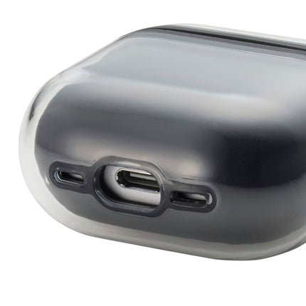 AirPods (第4世代)用 MUBRAIN ソフトケース エアバッグ ブラック [AVA-AP06AIR2BK]