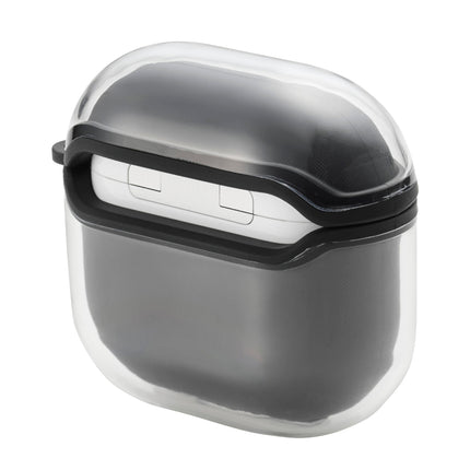 AirPods (第4世代)用 MUBRAIN ソフトケース エアバッグ ブラック [AVA-AP06AIR2BK]