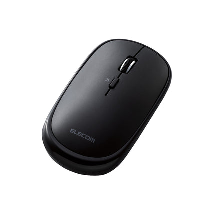 充電式 Bluetooth4.2薄型マウス “Slint”4ボタン ブラック [M-TM15BBBK]