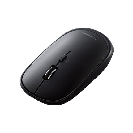 充電式 Bluetooth4.2薄型マウス “Slint”4ボタン ブラック [M-TM15BBBK]