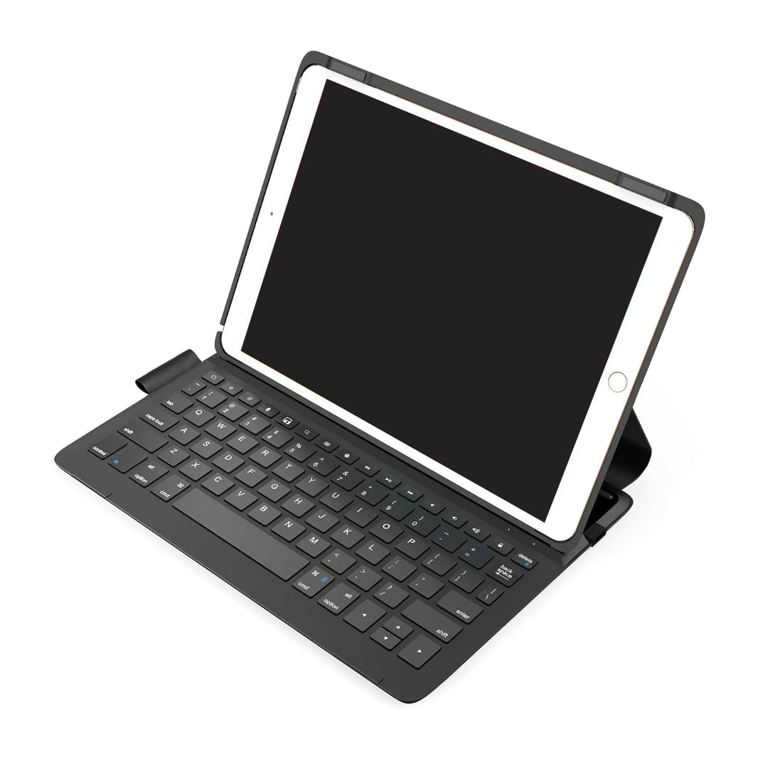 iPad 軽量キーボード付きケース グレー
