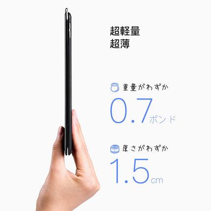 iPad第9世代/第8世代/第7世代(及びiPadAir第3世代、iPadPro10.5インチ)対応 軽量キーボード付きケース ブラック [iPad102-KBCASE-BK]