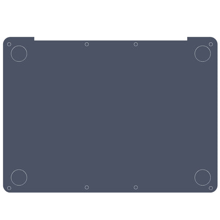 MacGuard for MacBook Neo13インチ用ボディフィルムセット インディゴ A3404[MBN-MACG-IN]