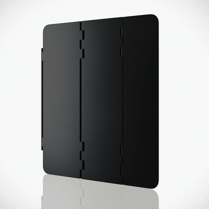 iPad 10.2インチ(第7/8/9世代)ハードフラップケース ブラック[TB-A19RPVFBK]