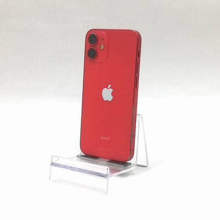 【決算特価！】iPhone 12 mini / 2020 / 256GB / (PRODUCT)RED / 国内版SIMフリー / ランク:C / MGDU3J/A / A2398 【中古品管理番号:37632】