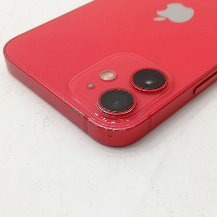 【決算特価！】iPhone 12 mini / 2020 / 256GB / (PRODUCT)RED / 国内版SIMフリー / ランク:C / MGDU3J/A / A2398 【中古品管理番号:37632】