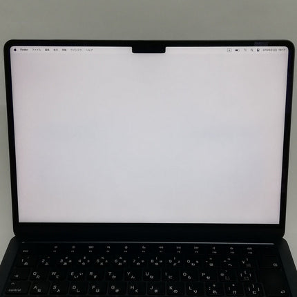【決算特価！】MacBook Air M2 / 13インチ / 2022 / 8GB / 1TB / ミッドナイト / ランク:C / MLY43J/A / 【中古品管理番号:38337】